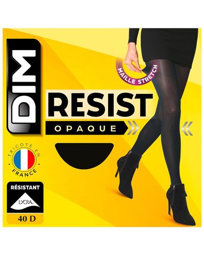 DIM Medias Beauty Resist opacas 40 deniers - Negro