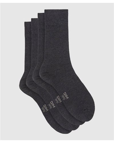 DIM Lote de 2 pares de calcetines Bambou - Negro