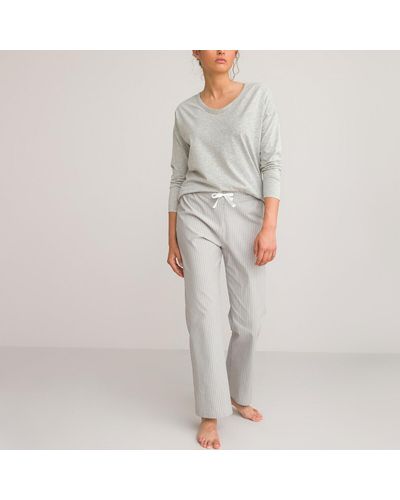 La Redoute Pijama de algodón - Gris