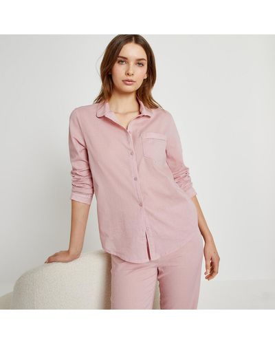 La Redoute Pijama de tejido plumetis - Rosa