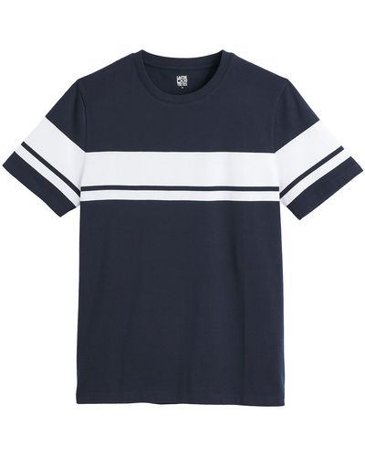 La Redoute Camiseta de cuello redondo y manga corta - Azul