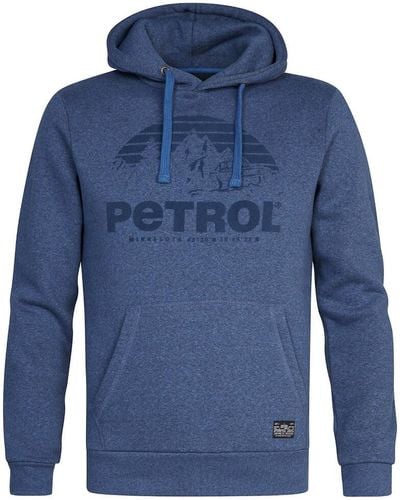 Petrol Industries Sudadera con capucha - Azul