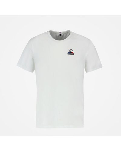 Le Coq Sportif Camiseta manga corta Essentiel - Blanco