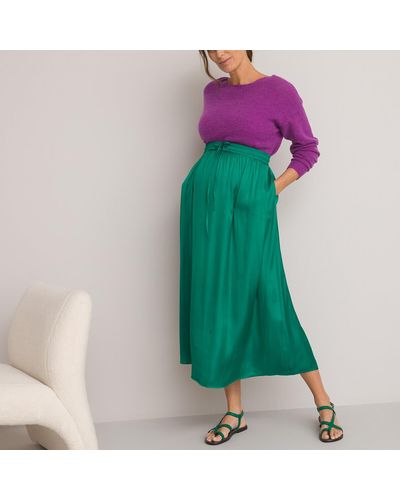 La Redoute Falda de embarazo, largo midi - Verde