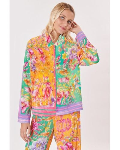 Rene' Derhy Camisa Rebelle de flores - Multicolor