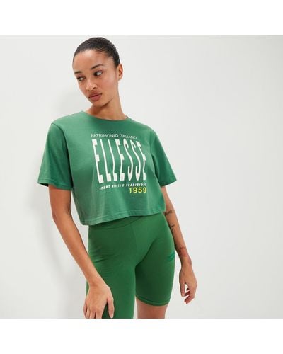 Camiseta ellesse verde hotsell