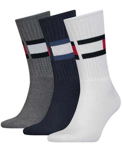 Tommy Hilfiger Flag Sock - Azul