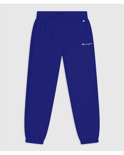 Champion Pantalón de chándal de algodón orgánico - Azul