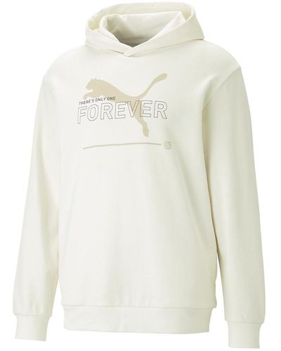 PUMA Sudadera con capucha - Blanco