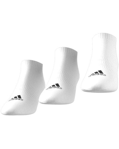adidas Originals Lote de 3 pares de calcetines acolchados - Blanco