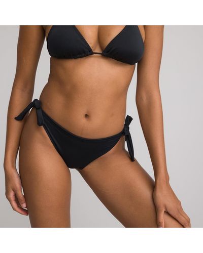 La Redoute Braguita de bikini tanga - Negro