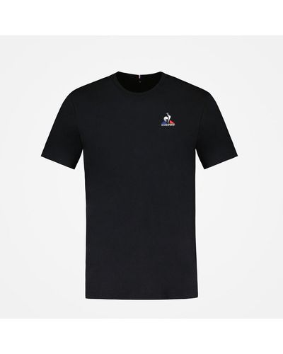 Le Coq Sportif Camiseta manga corta Essentiel - Negro