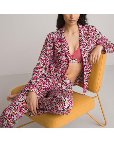 La Redoute Pijama estampado de flores - Rosa