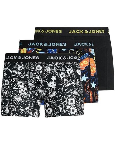 Jack & Jones Lote de 3 boxers motivos florales - Multicolor