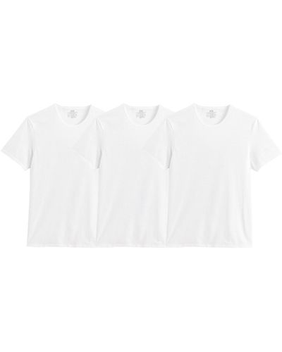 DIM Lote de 2+1 camiseta gratis Eco de cuello redondo - Blanco