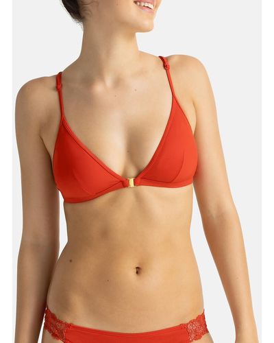 DORINA Sujetador de bikini triángulo Volta - Rojo