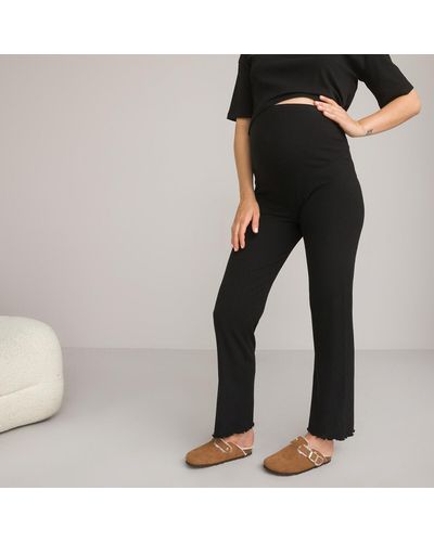 La Redoute Legging ancho de embarazo, banda alta - Negro