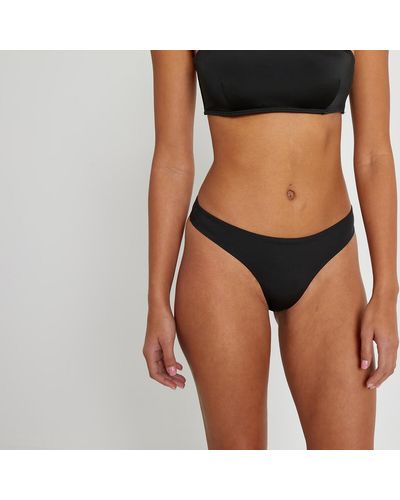 La Redoute Braguita de bikini tanga - Negro