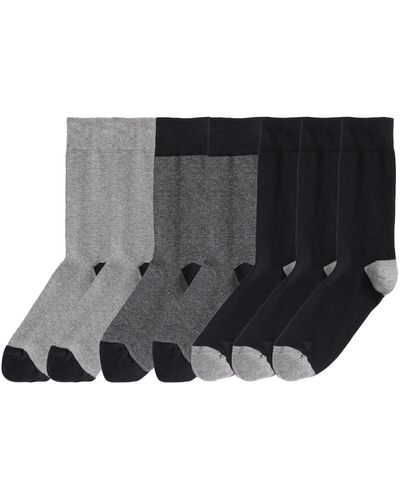 La Redoute Juego de 7 pares de calcetines, fabricado en Europa - Azul