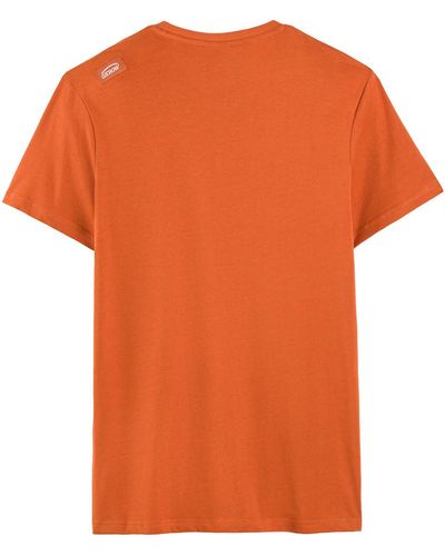 Oxbow Camiseta de manga corta gráfica - Naranja
