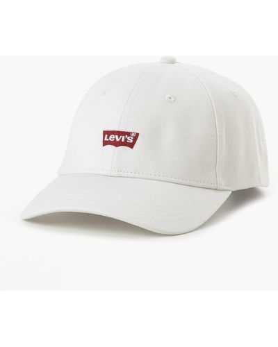 Levi's Gorra Housemark Flexfit - Blanco