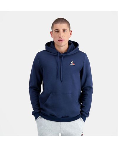 Le Coq Sportif Sudadera con capucha Essentiel - Azul