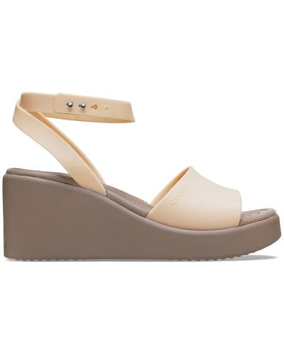 Crocs™ Sandalias Brooklyn ankle - Neutro