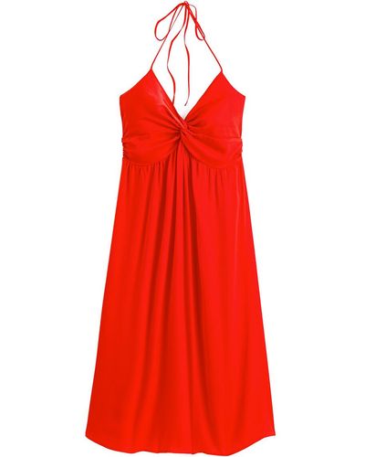 La Redoute Vestido de tirantes finos - Rojo