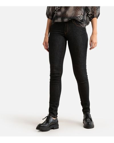 IKKS Vaquero slim-fit, denim elástico sculpt up - Negro