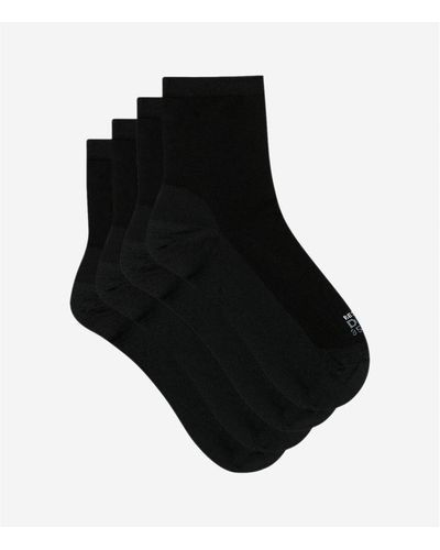 DIM Lote de 2 calcetines bajos Thermo Ultra Resist - Negro