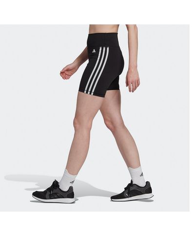 adidas Originals Short de deporte talle Essentials 3 stripes - Negro