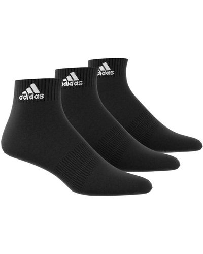 adidas Originals Lote de 3 pares de calcetines acolchados Sportswear - Negro
