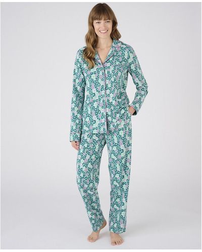 DAMART Conjunto de pijama Thermolactyl - Azul