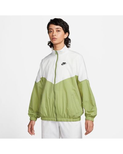 Nike Sudadera Windrunner Essential estilo retro - Verde