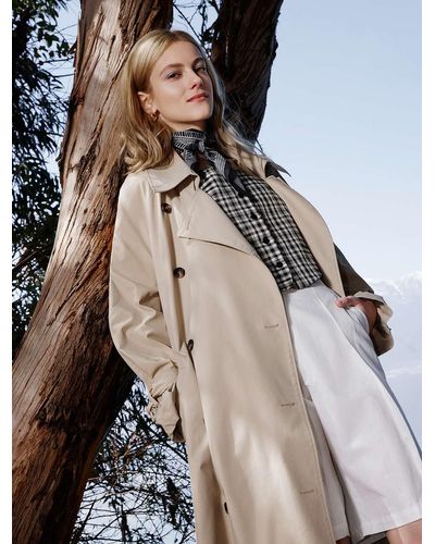 Elegant Hooded Wrap Coat - Women's Wool-blend Coat - Lattelierstore
