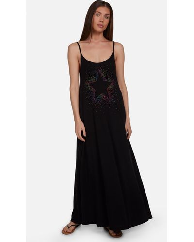 Lauren Moshi Berna Neon Stud Starburst - Black