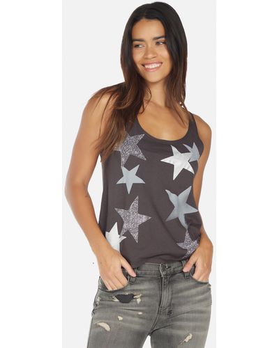 Lauren Moshi Maisie Crystal Multi Stars - Gray