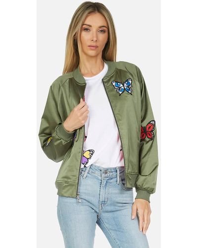 Lauren Moshi Levelle Butterfly Patches - Green