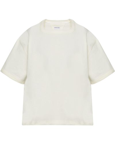 Bottega Veneta T-shirt in cotone - Bianco
