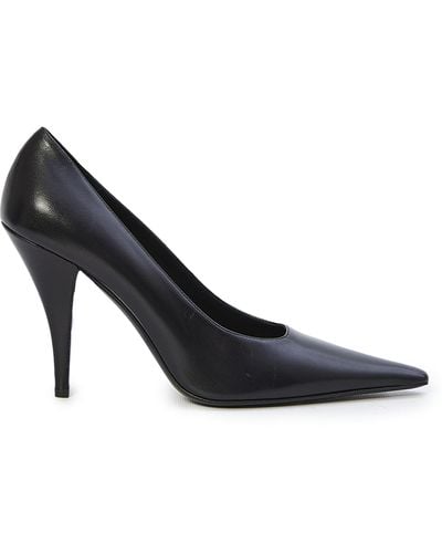 The Row Lana Court Shoes - Black