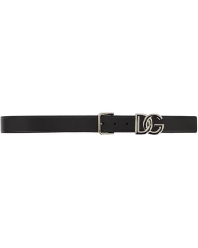 Dolce & Gabbana Dg logo belt - Bianco