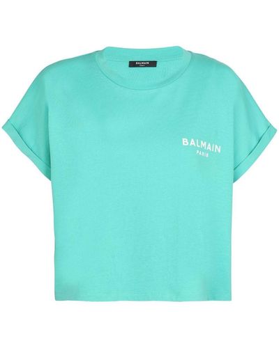 Blue and Green T-shirts for Women | Lyst