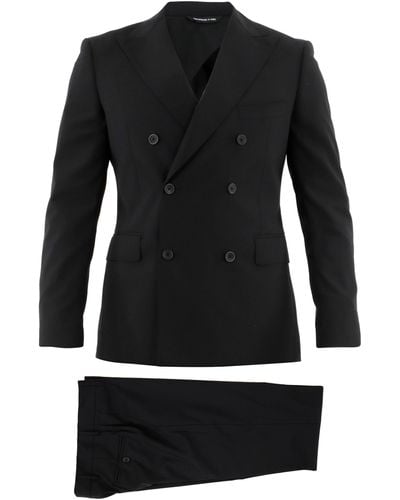Tonello Wool Twopiece Suit - Black