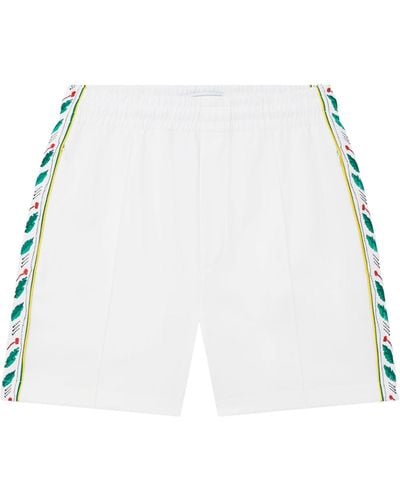 Casablancabrand Shorts Sportivi Laurel - Bianco