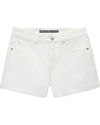 Alexander Wang Denim Shorts - White