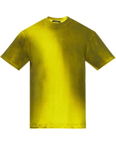 A_COLD_WALL* Gradient tshirt - Giallo
