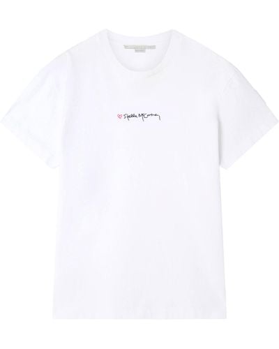 Stella McCartney Embroidered Tshirt - White