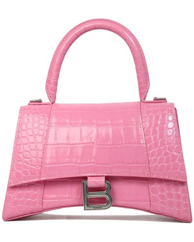 Balenciaga Hourglass Small Bag - Pink