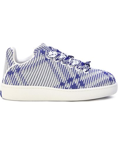 Burberry Box Trainers - Blue