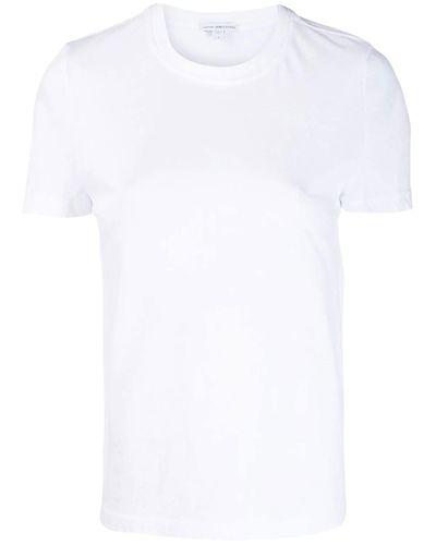 James Perse Tshirt in cotone bianco